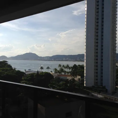 Moderno Apartamento Na Enseada Com Wi-Fi E Vista Espetacular - Para Familia E Home Office - 200M Da Praia-3